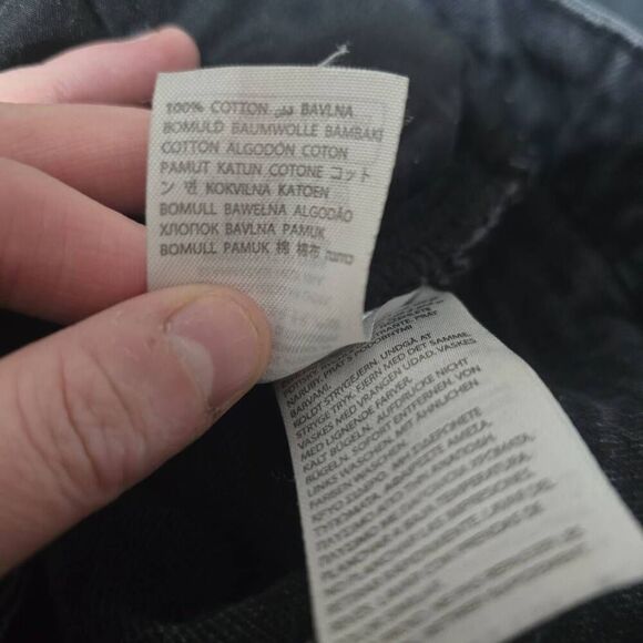 Edikted Raelynn Black Wash High Rise Wide Leg Jeans XS - Picture 5 of 5